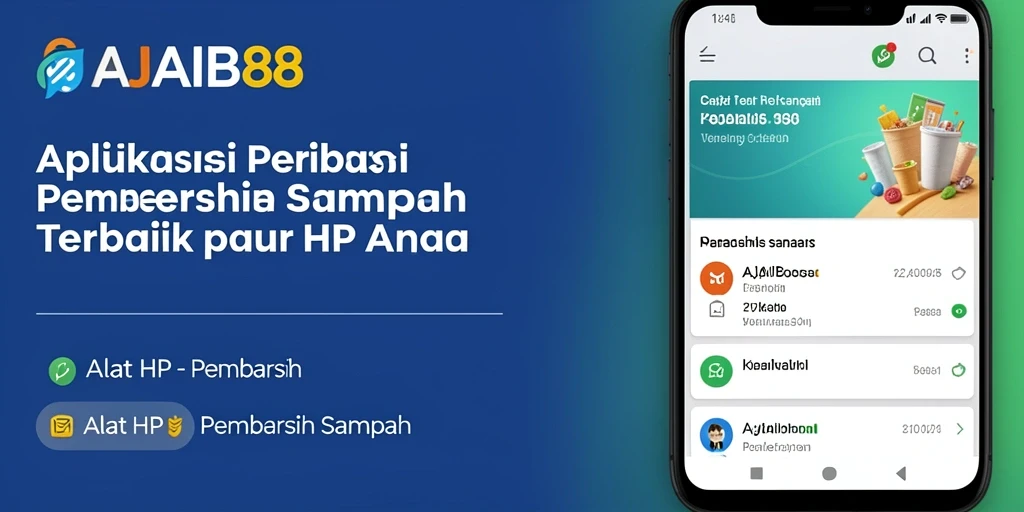 Antarmuka AJAIB88 menampilkan pemindai sampah yang efisien dan ramah pengguna.