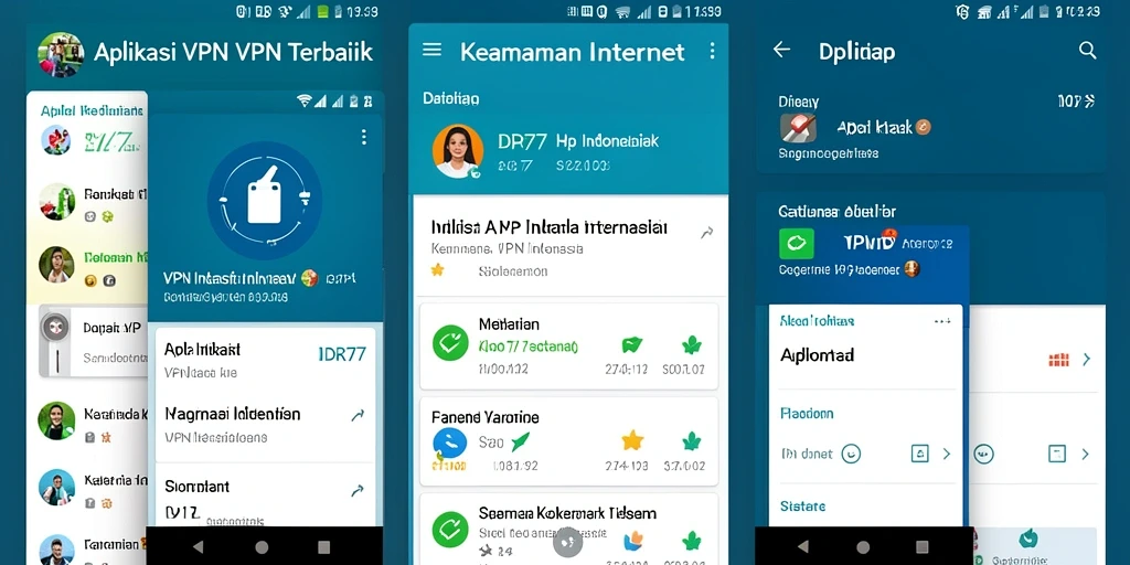 Tampilan antarmuka IDR77 yang sederhana dan fungsional.