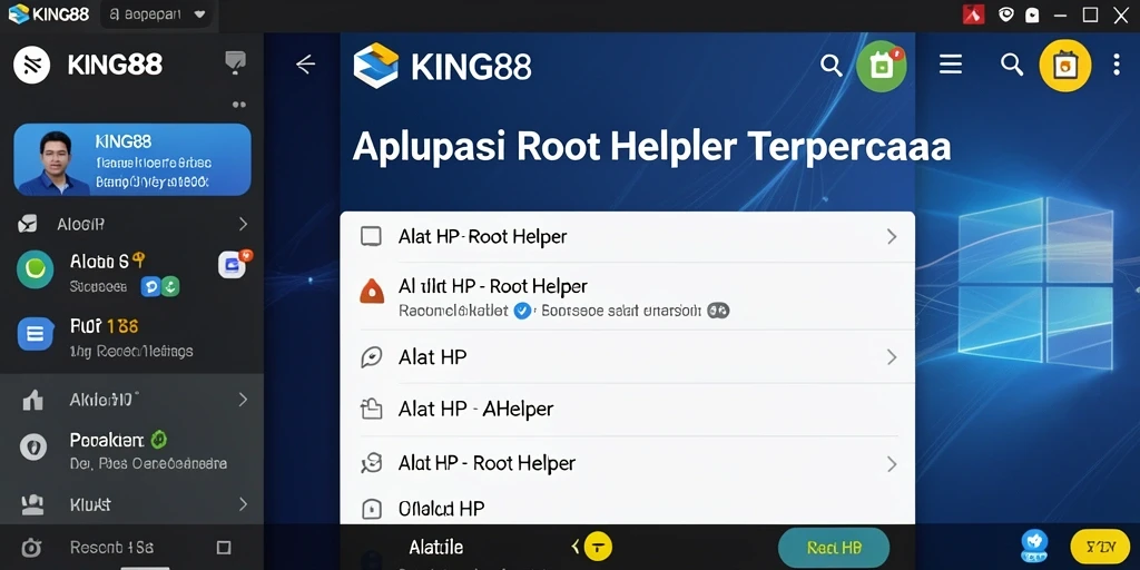 Tampilan antarmuka KING88 yang menarik dan mudah digunakan.