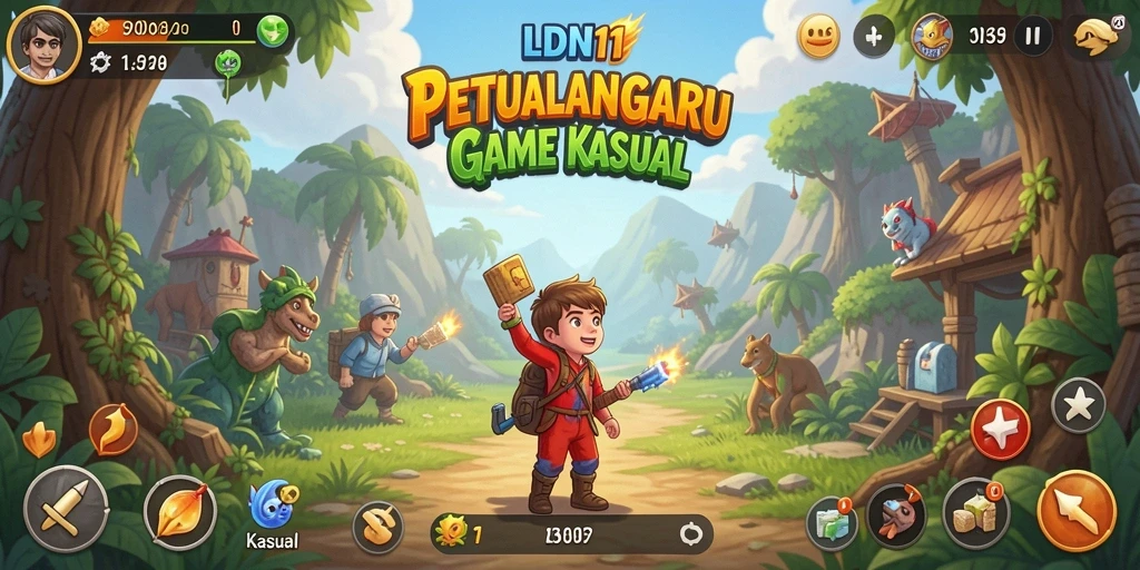 Tampilan antarmuka LDN11 yang cerah dan interaktif.