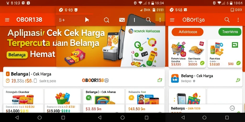 Tampilan antarmuka OBOR138 yang sederhana dan informatif.